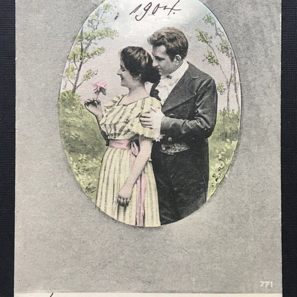 Wär ich das Blümelein Mann Frau Paar Blume Umarmung 400867 TH A