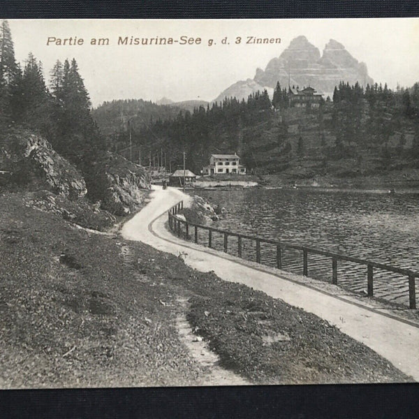 Partie am Misurina See Drei Zinnen Dolomiten Alpen Italien 400903 TH A