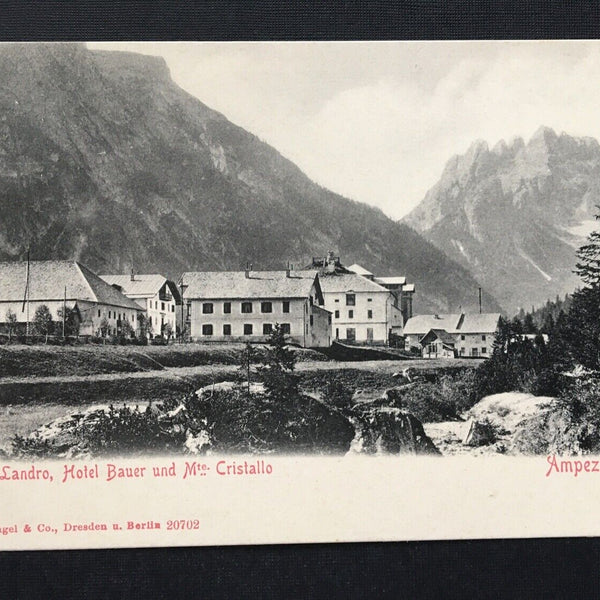 Landro Hotel Auer Monte Cristallo Ampezzotal Italien 400905 TH A