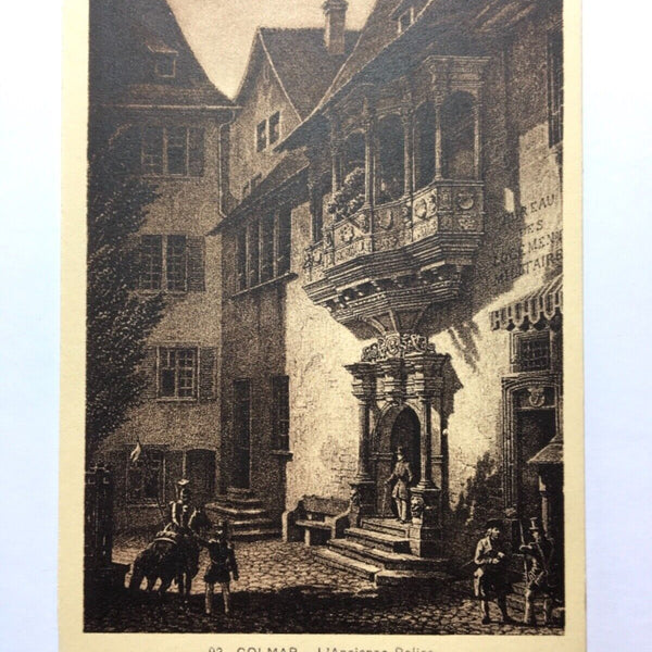 Colmar - L’Ancienne Police - Alte Polizei - Polizist auf Pferd 110038 TH