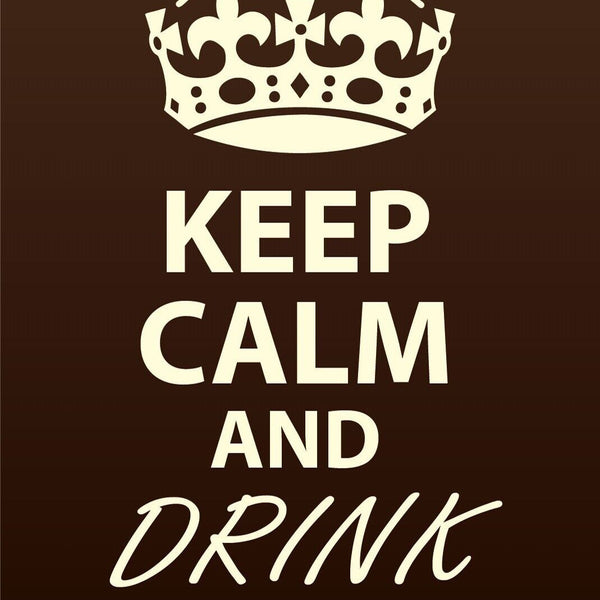 Schild Keep Calm Drink Coffee Kaffee Trinken 12x18 / 20x30 / 30x40 Blech od.Holz