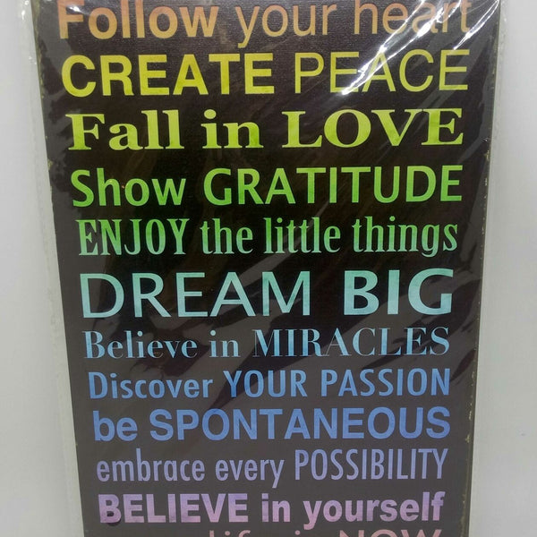 Nostalgie Retro Blechschild Spruch siehe Bild 30x20 50517
