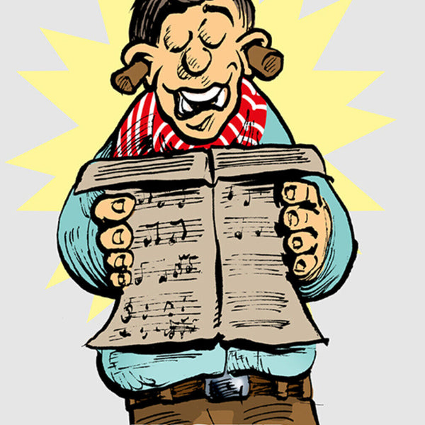 Schild Spruch My Lovely Mister singing club Mein lieber Herr Gesangsverein JW