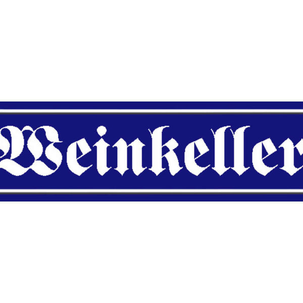 Schild Wein Keller Alkohol Fass Winzer Flasche Ort Straße 46 x 10 Blech od. Holz