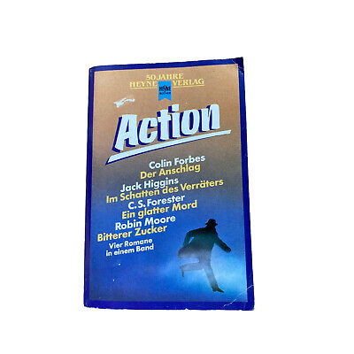 ACTION 4 Romane in 1 Bd. 50-jähriges Jubiläum Heyne +Abb