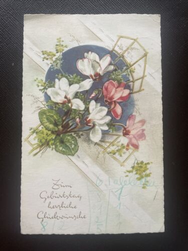 Zum Geburtstag herzliche Glückwünsche, Blumen 400793 DN