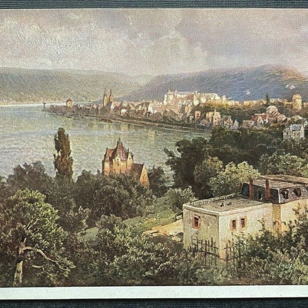 Boppard Stadt Rhein Fluss Kirche Gebäude Rheinland-Pfalz Deutschland 410138 TH C