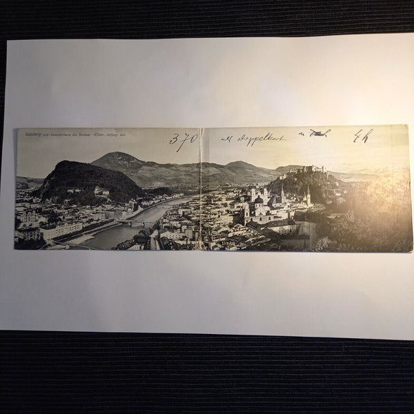 Salzburg,Aussichtsturm des Restaurant, Doppelkarte 30023 GR