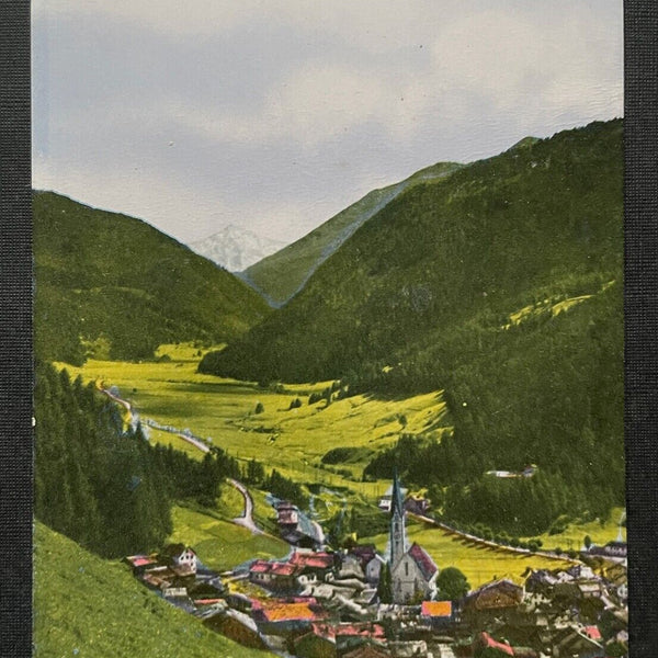 Nauders in Tirol g.d. Ortler  Ort Kirche Gebirge Berg Österreich 402186 A