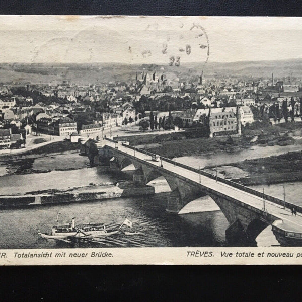 Trier - Totalansicht mit neuer Brücke - Treves 180102 TH