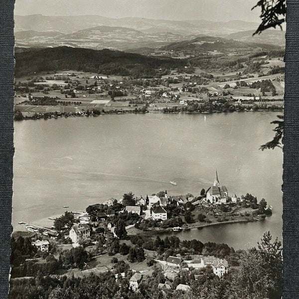 Maria Wörth Wörthersee Ort Kirche Gebäude Berg Kärnten Österreich 402626 TH C