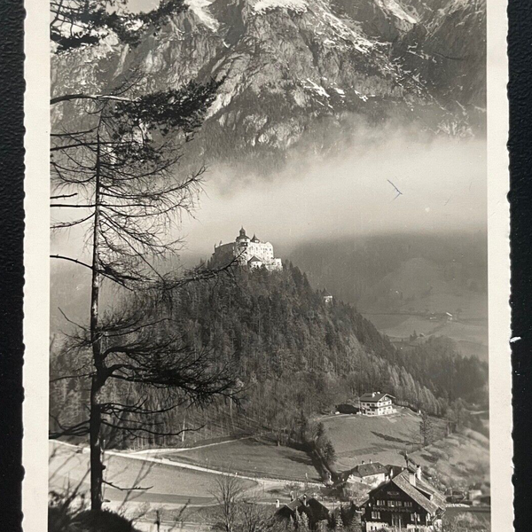 Burg Hohenwerfen Tennengebirge Festung Berg Wald Salzburg Österreich 600164A D