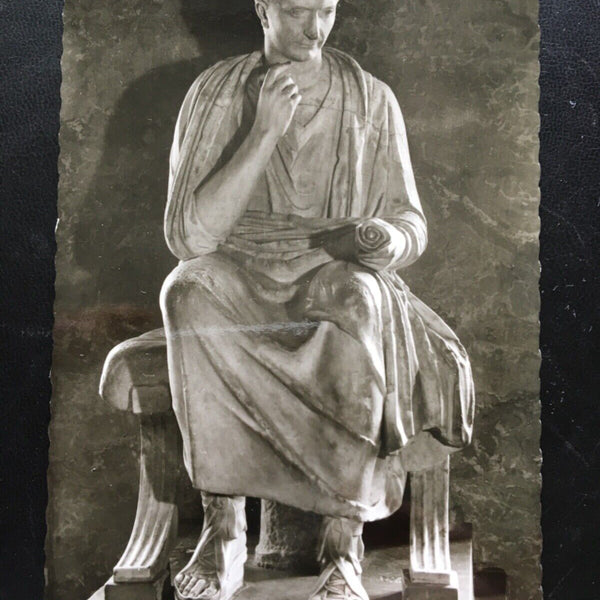 Schloss Erbach im Odenwald - Römisches Zimmer - Kaiser Trojanus Statue 180151 A