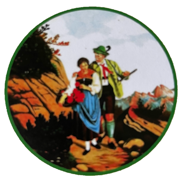 Nostalgie Holzschild Schützenscheibe Hochzeitsscheibe Ehe Paar Liebe Schild