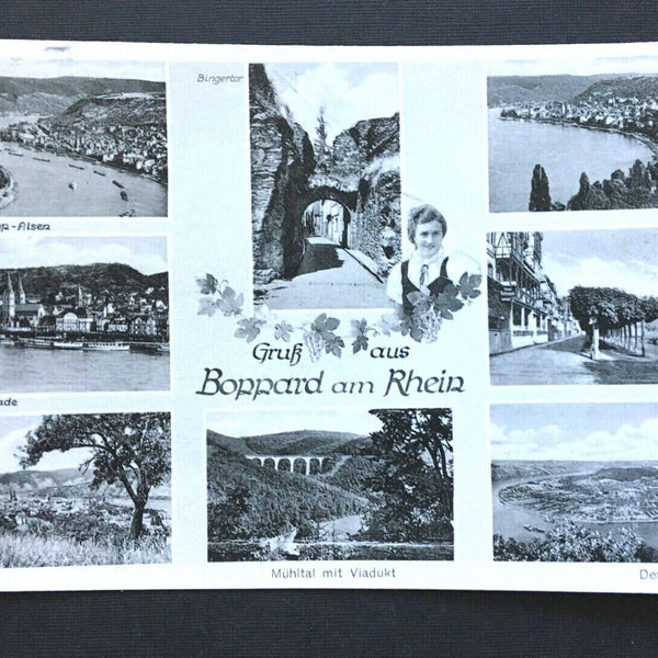 Gruß aus Boppard Rhein Stadt Collage Fluss RheinlandPfalz Deutschland 4006501 TH