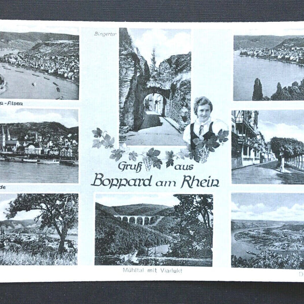 Gruß aus Boppard Rhein Stadt Collage Fluss RheinlandPfalz Deutschland 4006481 TH